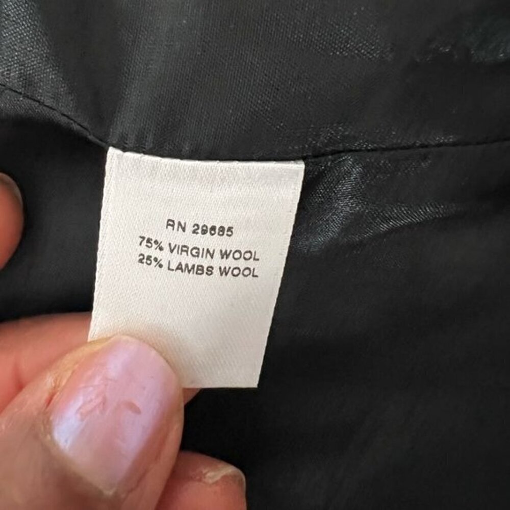 Pendleton Brown Chevron Suit Jacket Blazer Size 6… - image 7